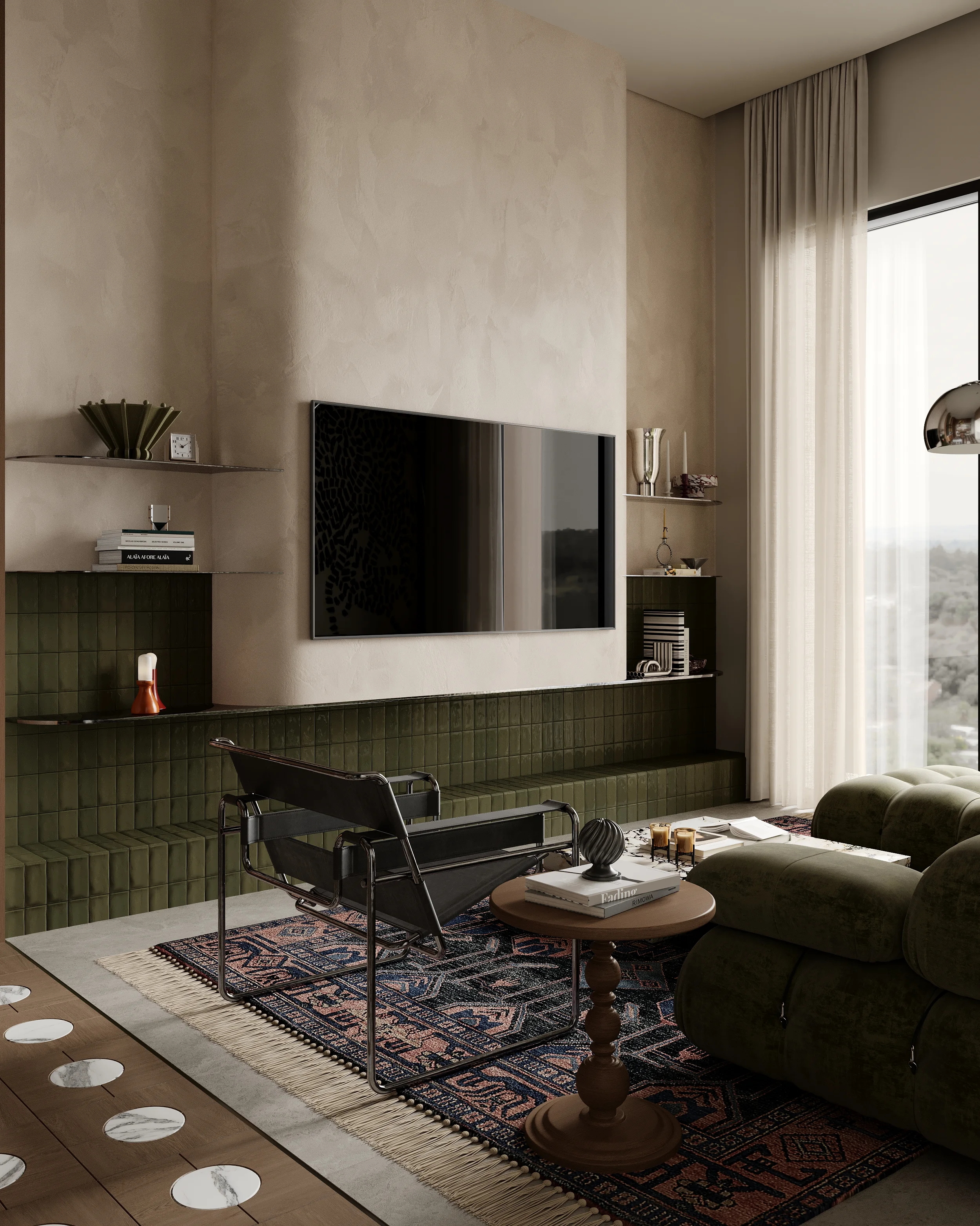 BAUHAUS LIVING AREA detail