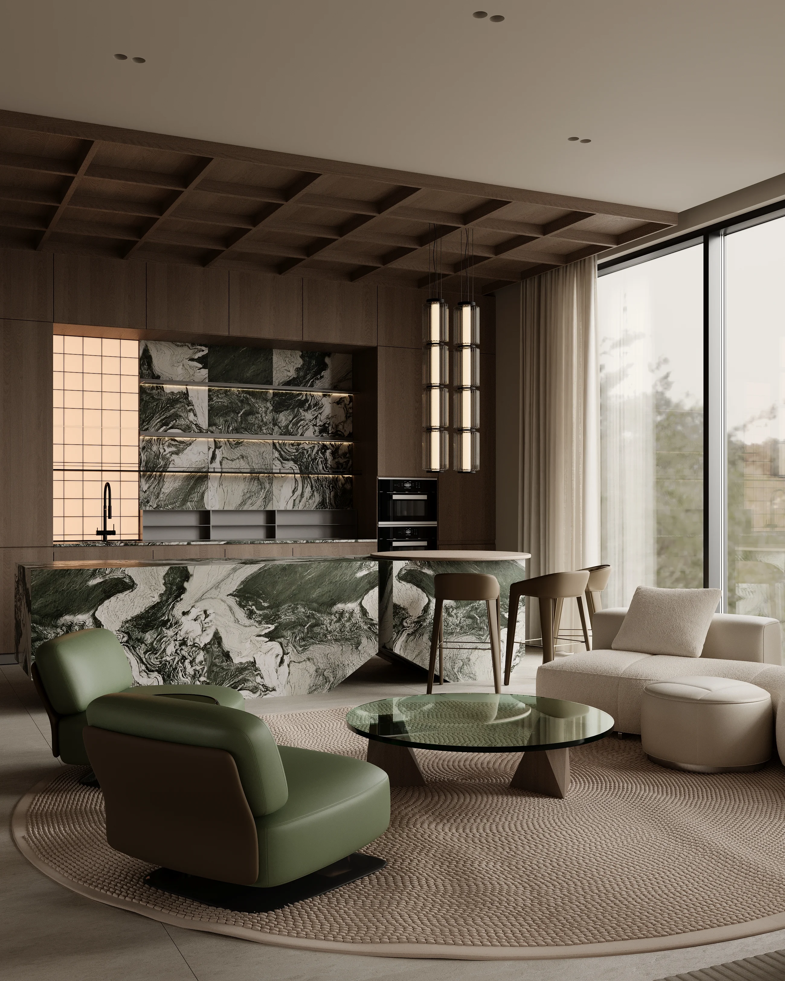 CONTEMPRARY LIVING AREA